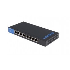 Linksys 8-Port Desktop Gigabit Unmanaged PoE Switch LGS108P-AP