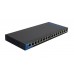 Linksys 16-Port Desktop Gigabit Unmanaged PoE Switch LGS116P-AP