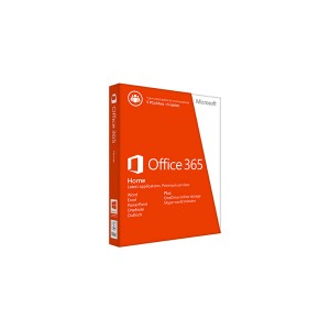 Microsoft Office 365 Home Edition 1 Year Subscription Medialess - English
