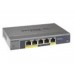 NETGEAR ProSafe® GS105PE 5-Port Gigabit Plus Switch PoE Power w/Passthrough