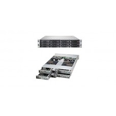 Supermicro 2022TC-HTRF4 2U AMD Opteron 8X1207-PIN SP5100 DDR3 ECC 12SATA 4PCIE IPMI 16GBE 1620W