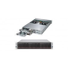 Supermicro 2028TP-HTR 2U TWINPRO2 2XLGA2011 DDR4 6SATA 2.5in PCIe 2GBE IPMI 2000W 1+!