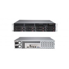 Supermicro 6028R-TR 2U Xeon E5 2XLGA2011 C612 DDR4 ECC 8SATA 6PCIE IPMI DOM 2GBE 740W 1+1