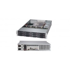 Supermicro SSG-6027R-E1R12T 2U Xeon E5-2600 2XLGA2011 12X3.5INCH SAS/SATA Barebone Server